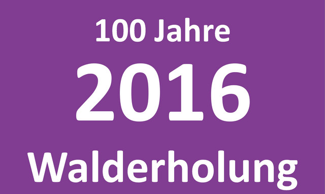 Fotos Fest 100 Jahre Walderholung